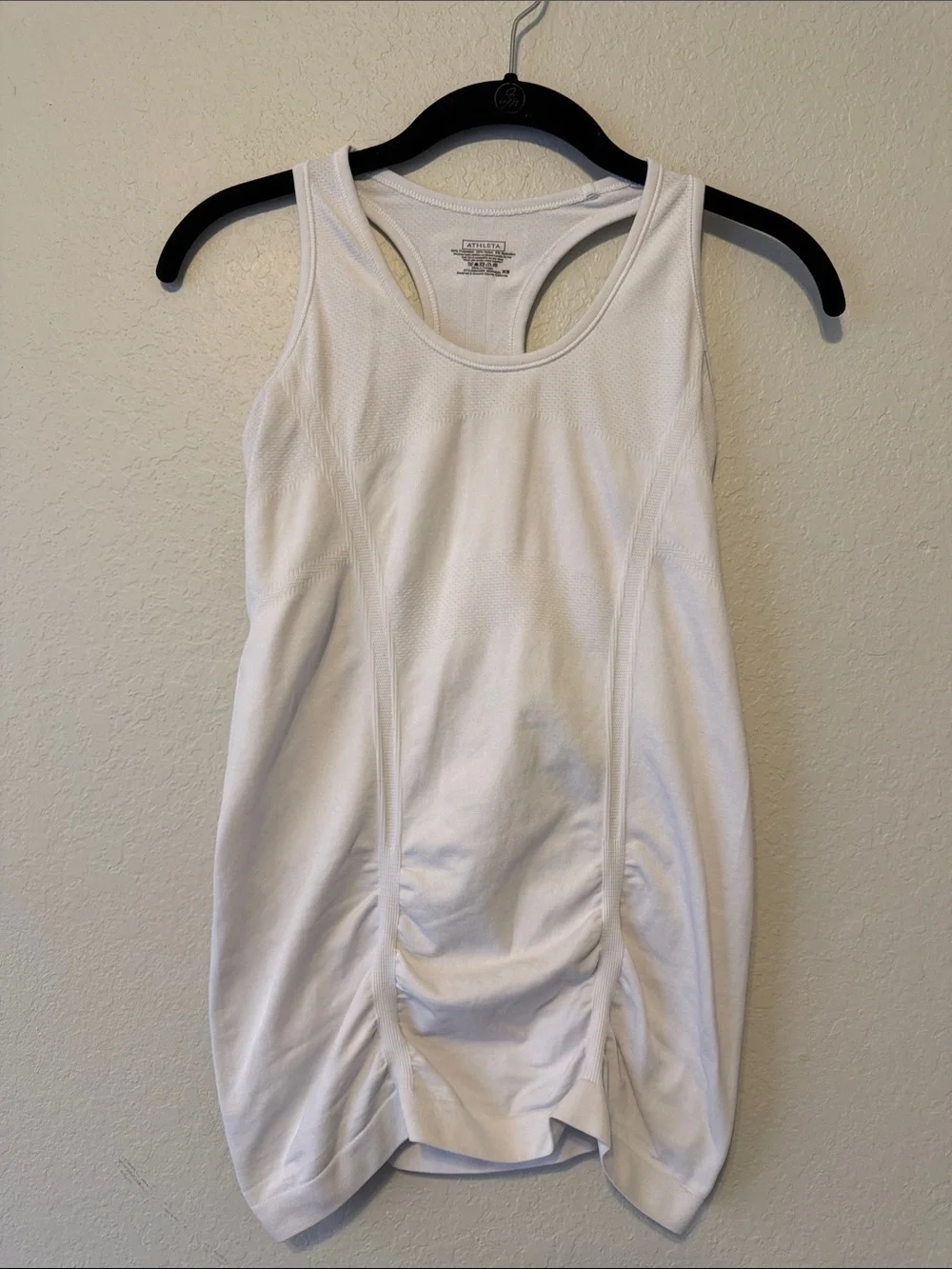 Athleta White Fast Track Racerback Tank Top - Picture 3 of 6